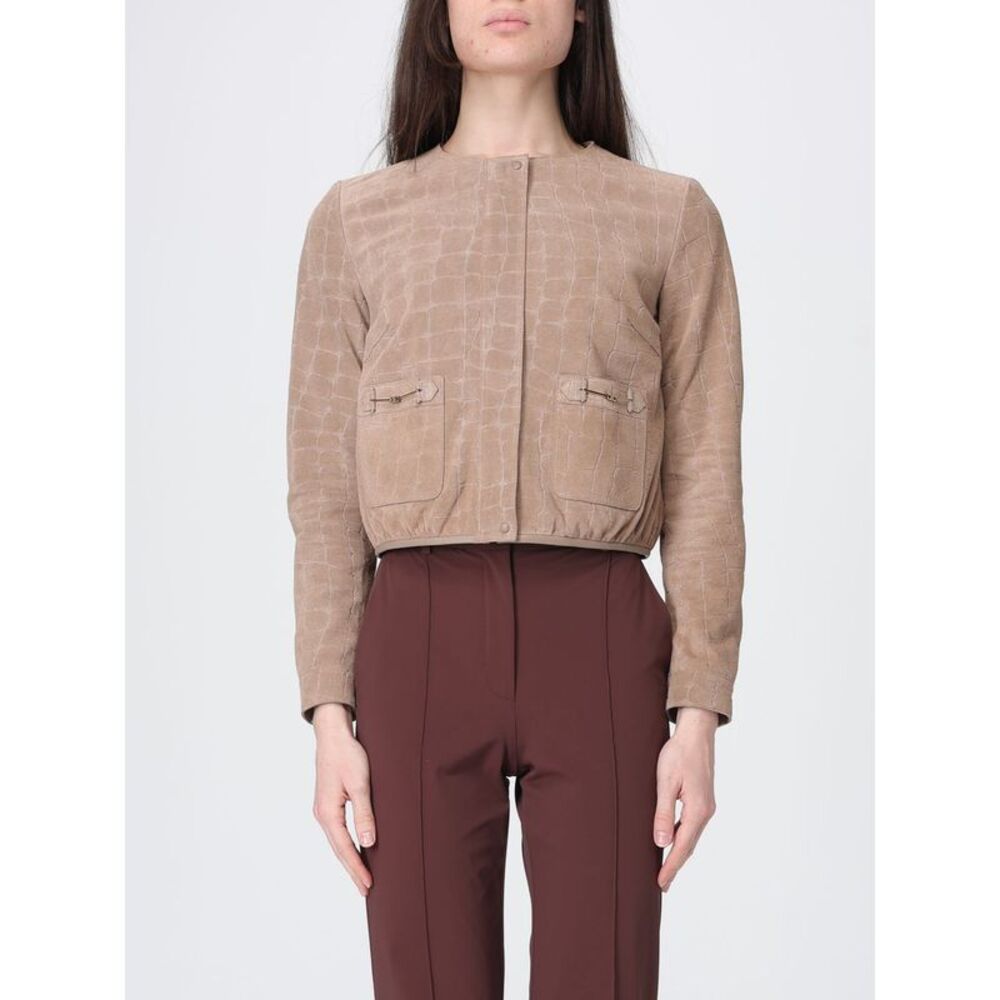 Elisabetta Franchi Women Elisabetta Franchi Suede Sheepskin Jacket